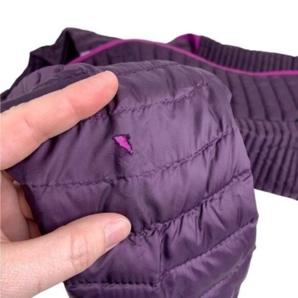 Eddie Bauer Storm Down 800 Purple Full Zip Jacket - Picture 7 of 8